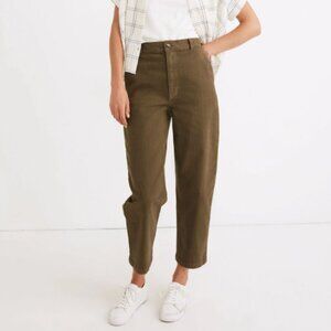 Madewell Balloon Pants, Army Green